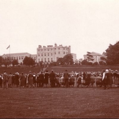 1920 Sports Day on the green